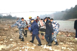  धादिङ बस दुर्घटना : १९ को मृत्यु, २६ घाइते, १३ मृतकको पहिचान सार्वजनिक