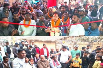 छपकैया –३मा एमाले उम्मदेवार रिमा यादवद्वारा सम्पर्क कार्यालय उद्घाटन