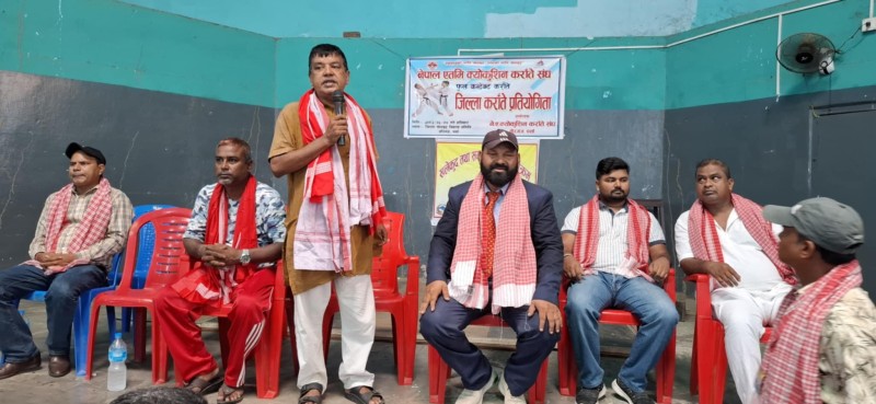 वीरगंजमा जिल्ला स्तरीय कराते प्रतियोगिता सम्पन्न