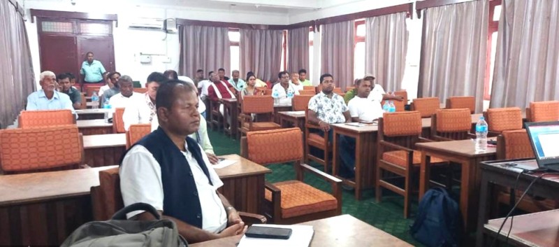  परवानीपुरमा मत्स्य भुरा उत्पादन तथा बिक्री वितरण बारे सरोकारवाला निकायसँग बजारीकरणबारे समन्वय कार्यक्रममा सम्पन्न, मधेश प्रदेशका मत्स्यपालक किसानले स्वदेशी माछाले मूल्य नपाएको गुनासो