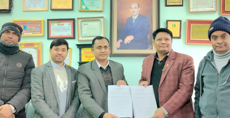 नेशनल मेडिकल कलेज र प्याब्सन पर्साबीच स्वास्थ्य सेवा सहकार्यमा सम्झौता