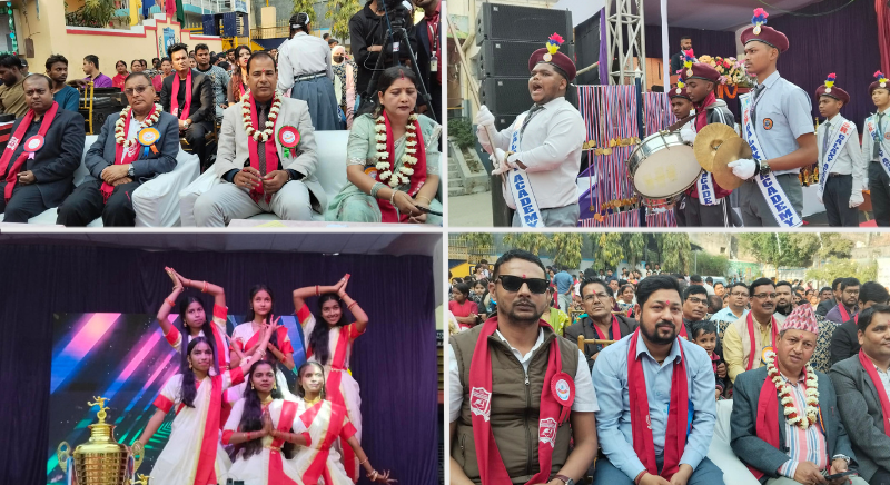 एसआर ग्यालेक्सी एकेडेमी बोर्डिङ स्कुलको २८ औँ वार्षिक उत्सव भव्य रूपमा सम्पन्न