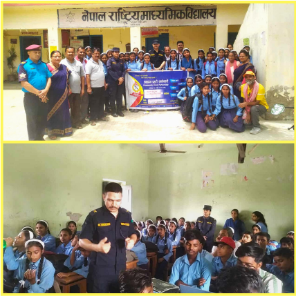 सामुदायिक प्रहरी कुम्हालटोलद्वारा बिर्ता प्रहरी कार्यालयको सहकार्यमा नेरामावी नगवामा साइबर अपराध सम्बन्धी प्रशिक्षण