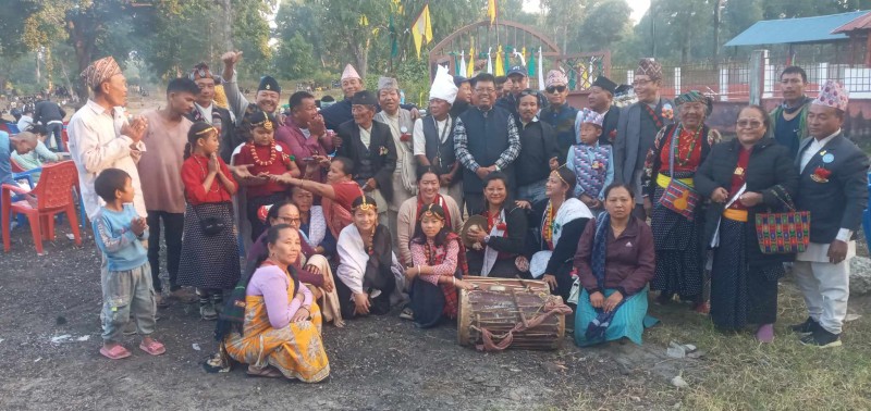 किरात समुदायको एले यलेदोङ ५०८४ ( साकेला) बारा पर्साले धुमधामले पथलैयामा सम्पन्न