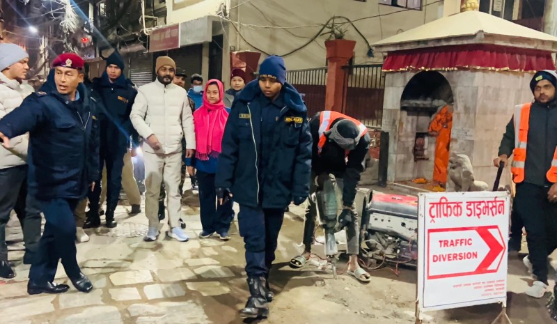 मेलम्चीको पानी वितरणका लागि बिच्छाइएका पाइपलाइनको काम छिटो सम्पन्न गर्न प्रदीप यादवको निर्देशन 
