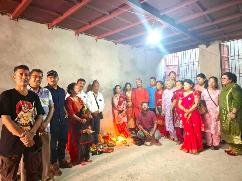 नेवा पुच (नेवार समाज) को नयाँ भवनमा गृह प्रवेश कार्यक्रम सम्पन्न