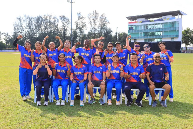 मलेशियासँगको महिला टी–२० शृङ्खला नेपालले जित्यो
