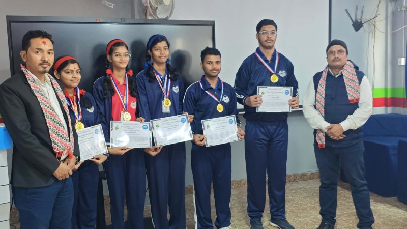 Speak for Environment कार्यक्रममा रोयल एकेडेमी र अल्पाइन सेकेन्डरी सम्मानित