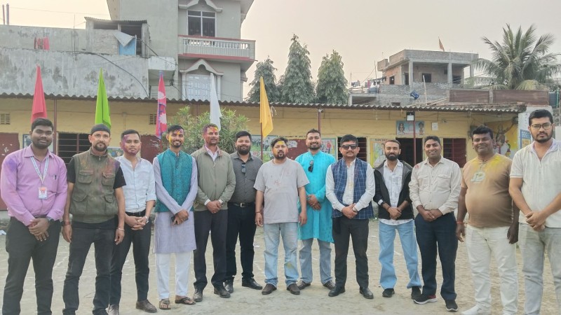 सनसाइन बोर्डिङ स्कुलद्वारा होली मिलन समारोह सम्पन्न