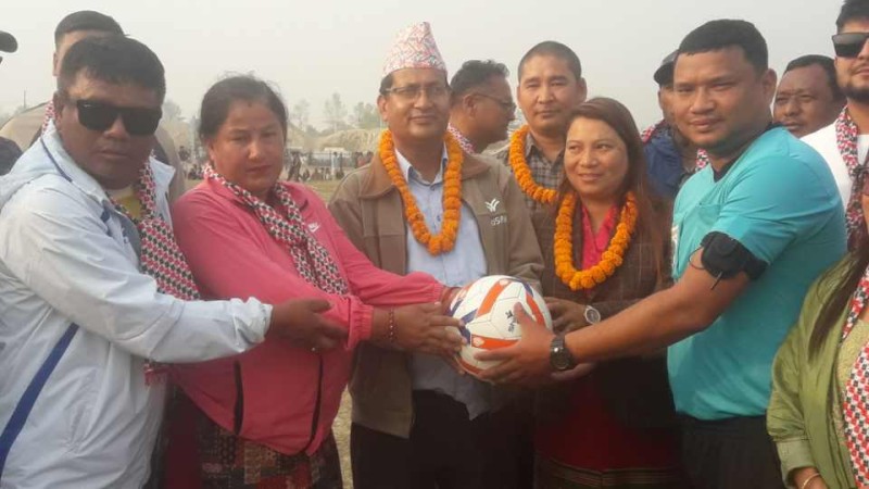 निजगढमा दोस्रो विकल रेग्मी स्मृति जुनियर फुटबलमा वडा नम्बर–७ को जित