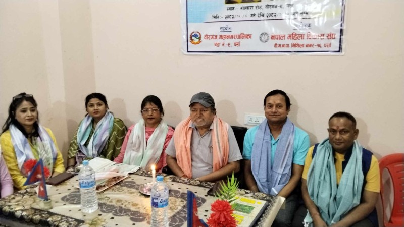 एक महिने डलकुसन बनाउने तालिम शुरु , वडाका नागरिकलाई रोजगारी सिर्जना गर्ने लक्ष्य अध्यक्ष गुप्ताको भनाइ