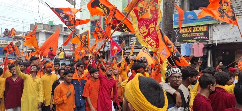 वीरगन्जमा हनुमान जयन्तीको रौनक : हजारौं भक्तजनको सहभागितामा शोभायात्रा सम्पन्न