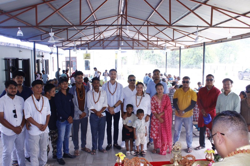 सर्लाहीमा राष्ट्रिय युवा कार्यसमितिद्वारा मानव सेवा आश्रममा खाना खुवाइयो