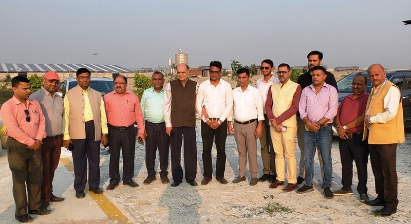 वीरगंज उद्योग वाणिज्य संघद्वारा सिमरा सेजको स्थलगत अवलोकन