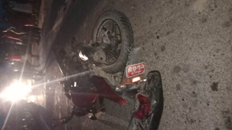 सुनसरीमा मोटरसाइकल दुर्घटनामा ३ जनाको मृत्यु, २ गम्भीर घाइते