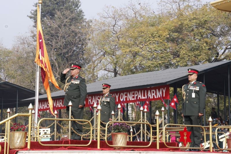 आज २६३औँ सेना दिवस मनाइँदै