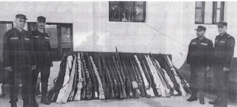 बैतडीमा ३८७ भरुवा बन्दुक प्रशासनलाई बुझाइयो