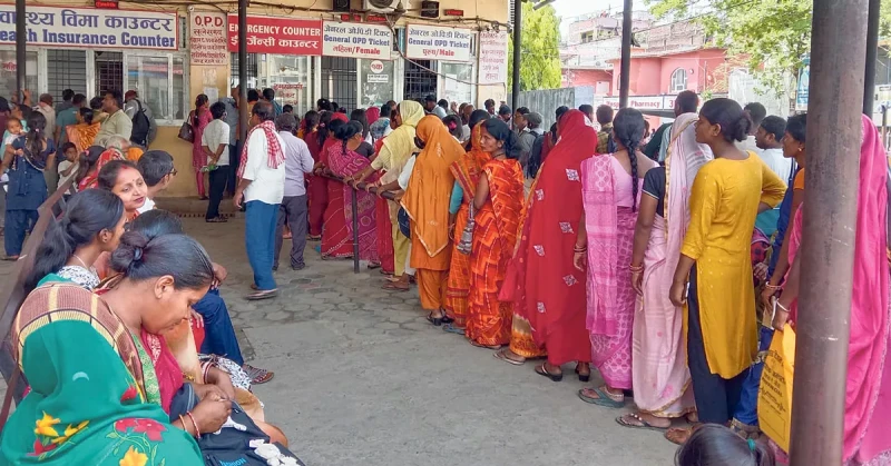 जनकपुर प्रादेशिक अस्पतालमा स्टाफ नर्सको अभावका कारण सेवा प्रभावित