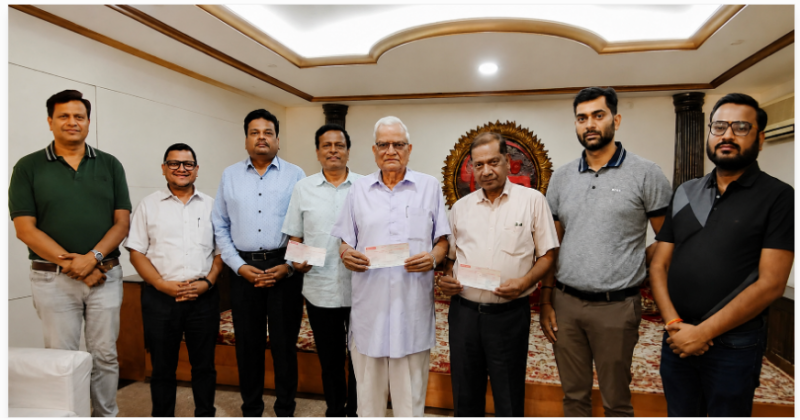 विपद् उद्धारमा निजी क्षेत्रको साथ, चाचान समूह र मारवाडी सेवा ट्रष्टबाट उद्धार कोषमा ५२ लाख ११ हजार सहयोग हस्तान्तरण