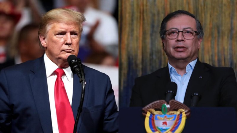 ट्रम्प र पेट्रोबीच ह्वाइट हाउसमा वार्ता