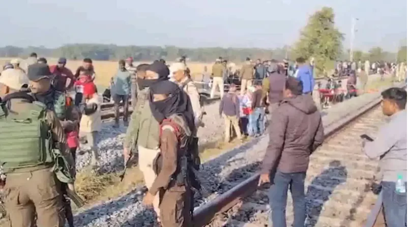 असममा रेल–हात्ती ठोक्किँदा ८ हात्तीको मृत्यु, रेलका ५ डिब्बा पटरीबाट खसे