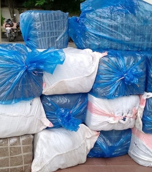 विराटनगरमा बेवारिसे कारबाट ५ सय ३८ किलो गाँजा बरामद