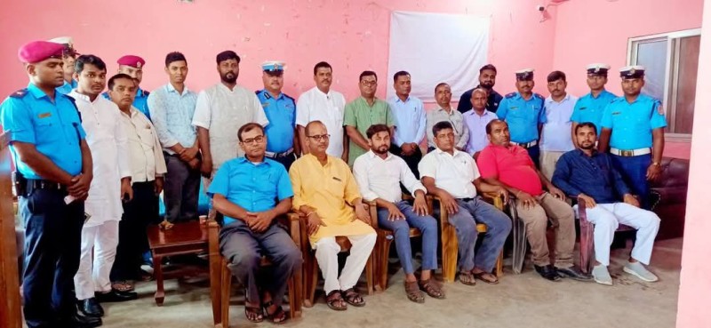 ट्राफिक जोखिम न्यून गर्न अन्तरक्रिया कार्यक्रम सम्पन्न