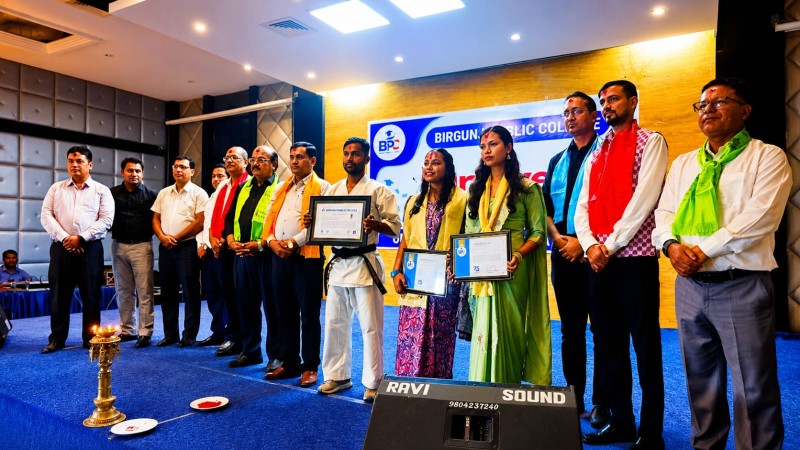बीपीसी कलेजद्वारा स्नातक तहका विद्यार्थीलाई भव्य विदाइ, ‘सीप र चरित्रले नै भविष्य निर्माण गर्छ’ : प्रथम रजिस्ट्रार यादव