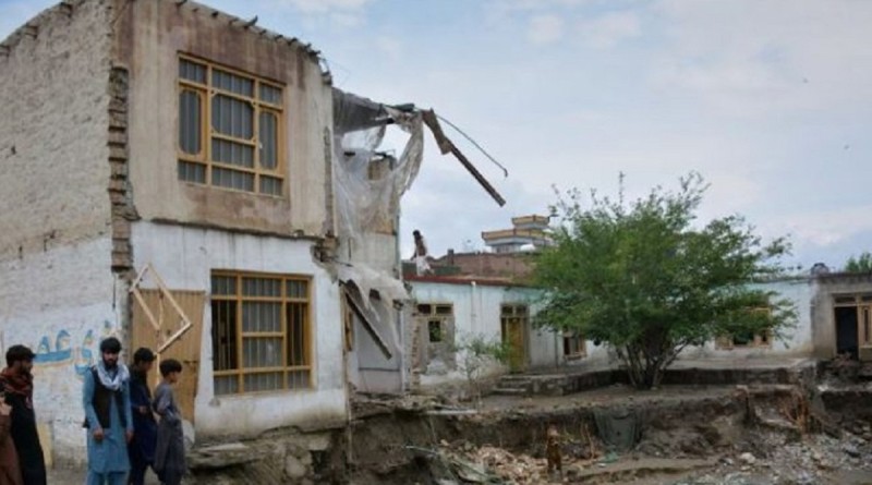 घरको छत भत्किँदा अफगानिस्तानमा एउटै परिवारका सातको मृत्यु