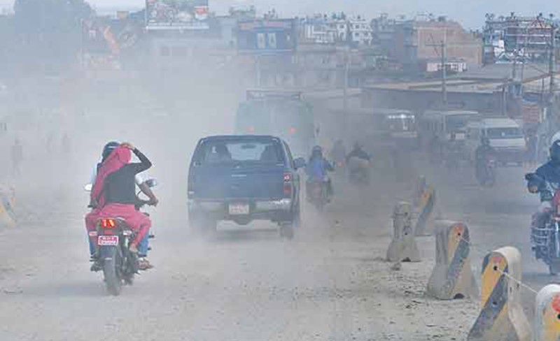 विश्वको दोस्रो प्रदुषित सहरमा काठमाडौँ