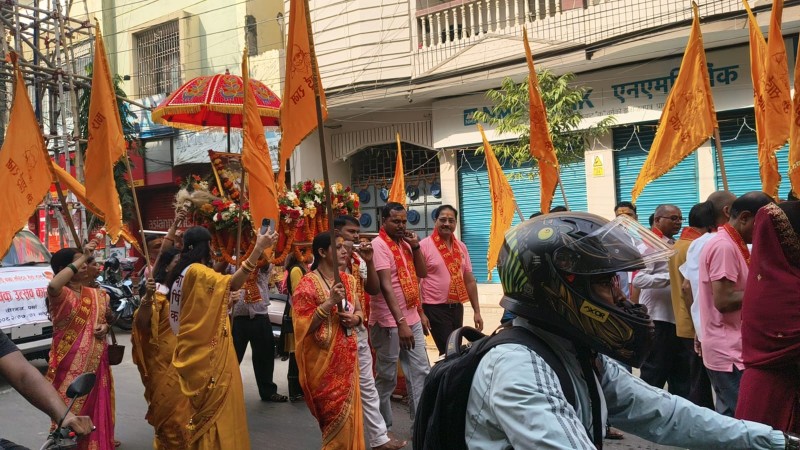 वीरगंजमा  सिरडी साईं बाबा मन्दिरको ७औं वार्षिकोत्सव सम्पन्न