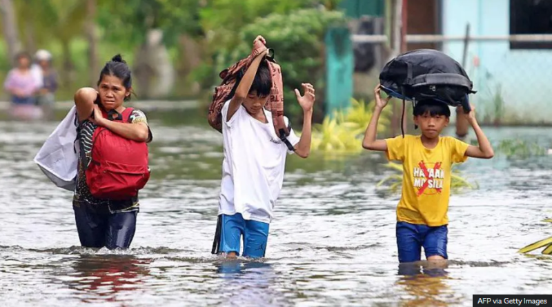 फिलिपिन्समा समुद्री आँधीका कारण कम्तिमा छ जनाको मृत्यु