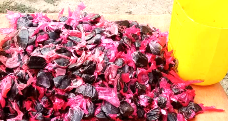 बेवारिसे अवश्थामा राखिएको २४ किलो चरेस पर्सा प्रहरीद्व बरामद