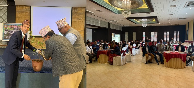 वीरगंजमा चुरे संवाद कार्यक्रम सम्पन्न,चुरेक्षेत्र संरक्षणका लागि ईमन्दारितापुर्वक काम गर्नुपर्नेमा वक्ताहरुको जोड