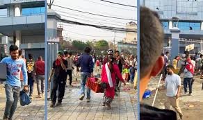 भाटभटेनी सुपरमार्केटमा तोडफोड गर्नुका साथै  लुटपाट गरेर फरार भएका ९ जना पक्राउ