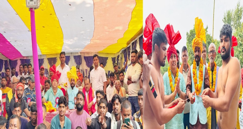 वीरगन्जमा विराट दंगल प्रतियोगिताको भव्य उद्घाटन, परम्परागत कुस्ती खेललाई  संरक्षण गर्नुपर्ने भनाइ