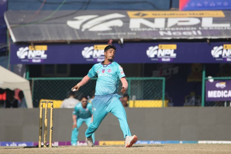 पोखराविरुद्ध काठमाडौंका शाहबको ह्याट्रिकसहित ६ विकेट