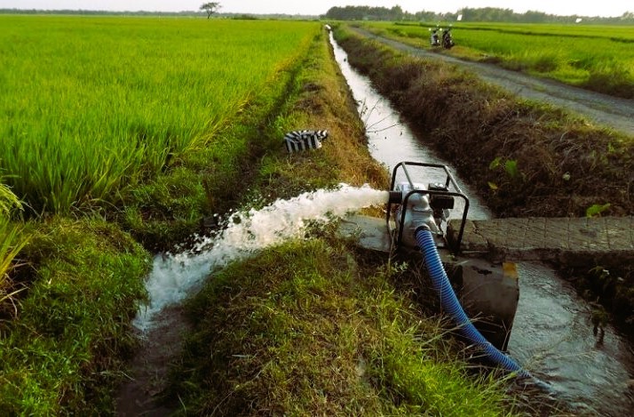 म्याग्दीमा ७४ हेक्टर जमिनमा  सिँचाइ सुविधा सुरु