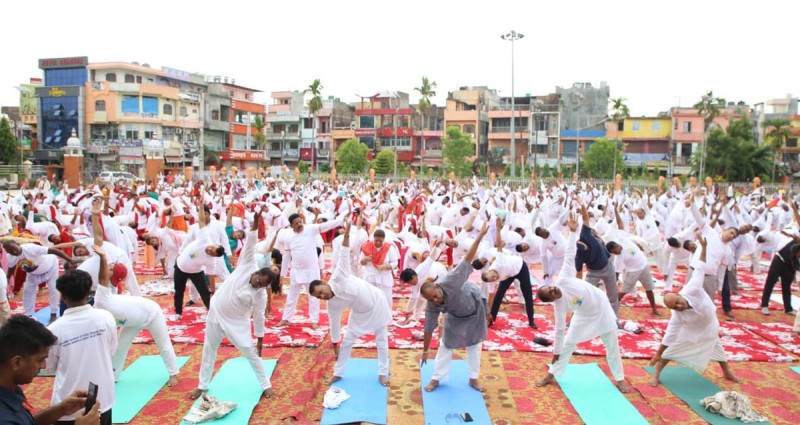 आज अन्तरराष्ट्रिय योग दिवस, देशभर विभिन्न कार्यक्रमको साथ मनाइँदै